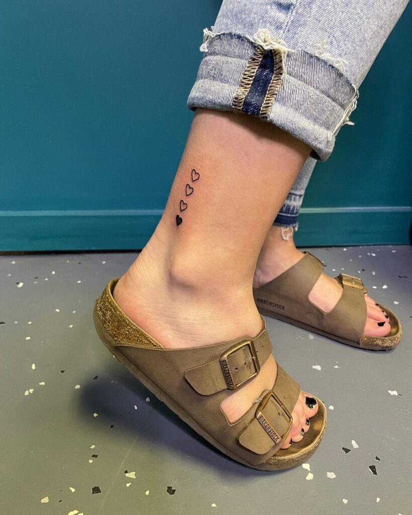 minimalist-heart-ankle-tattoo