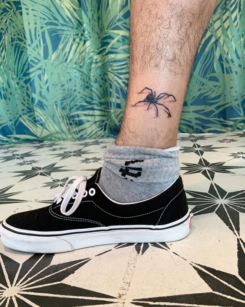 spider-ankle-tattoo