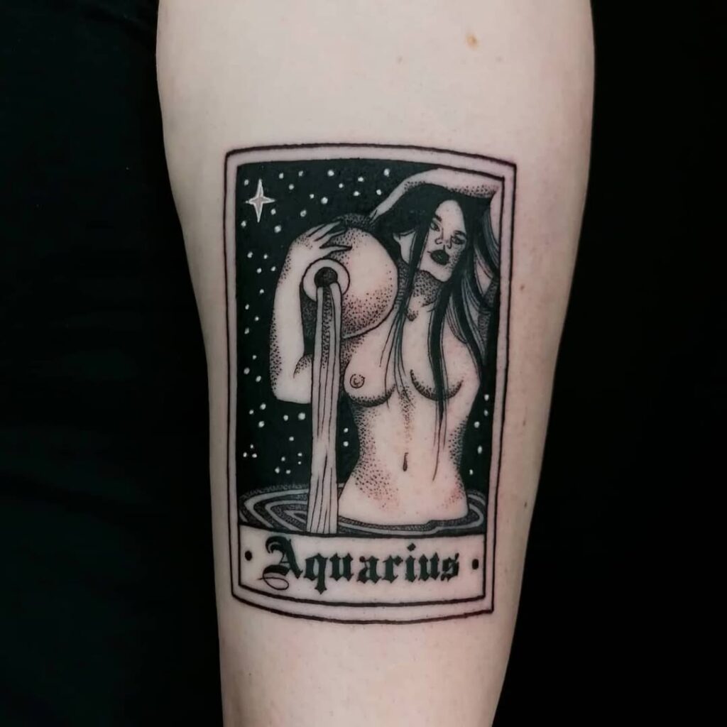 aquarius-water-bearer-tattoo-celestial-frame