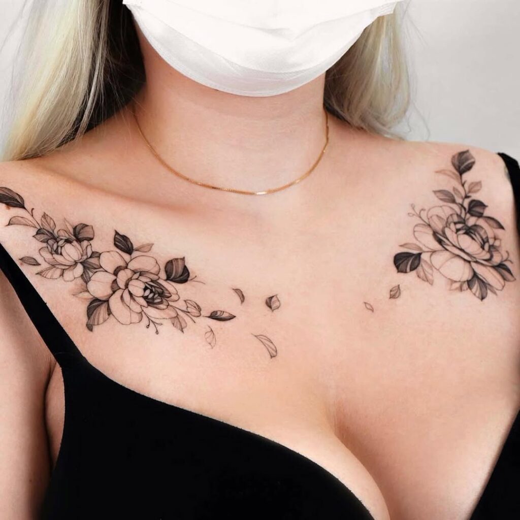 floral-collarbone-tattoo-design