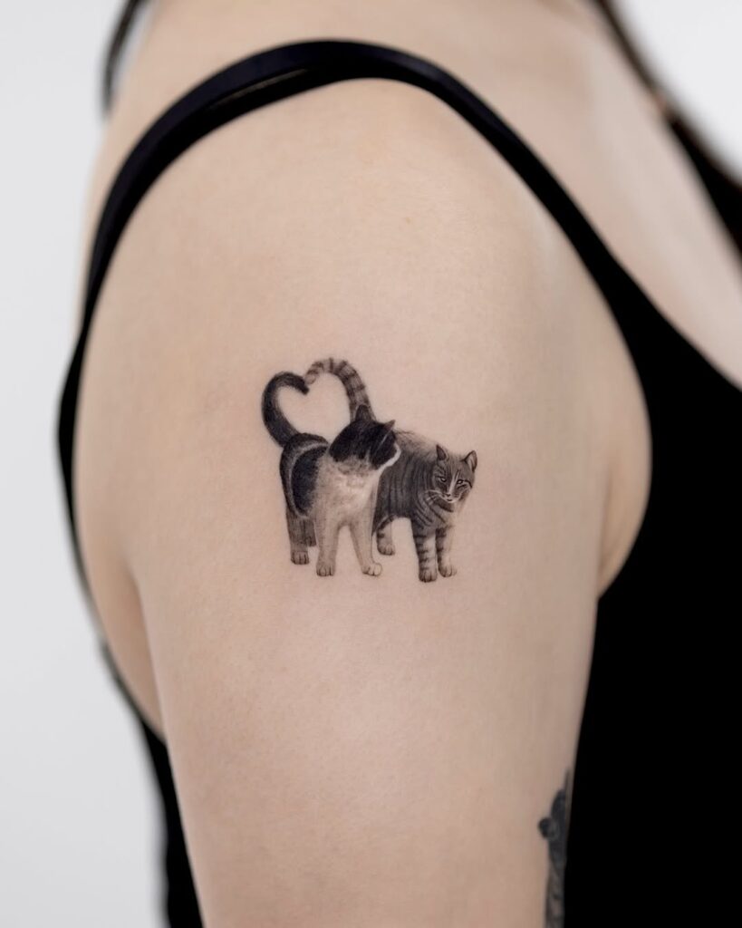 heart-tail-cats-tattoo