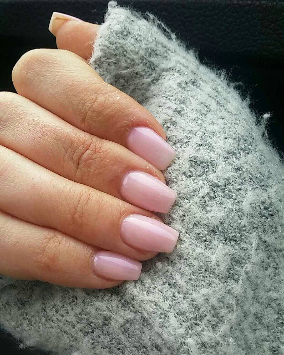 Stylish Ballerina Nails in Soft Pink Glow