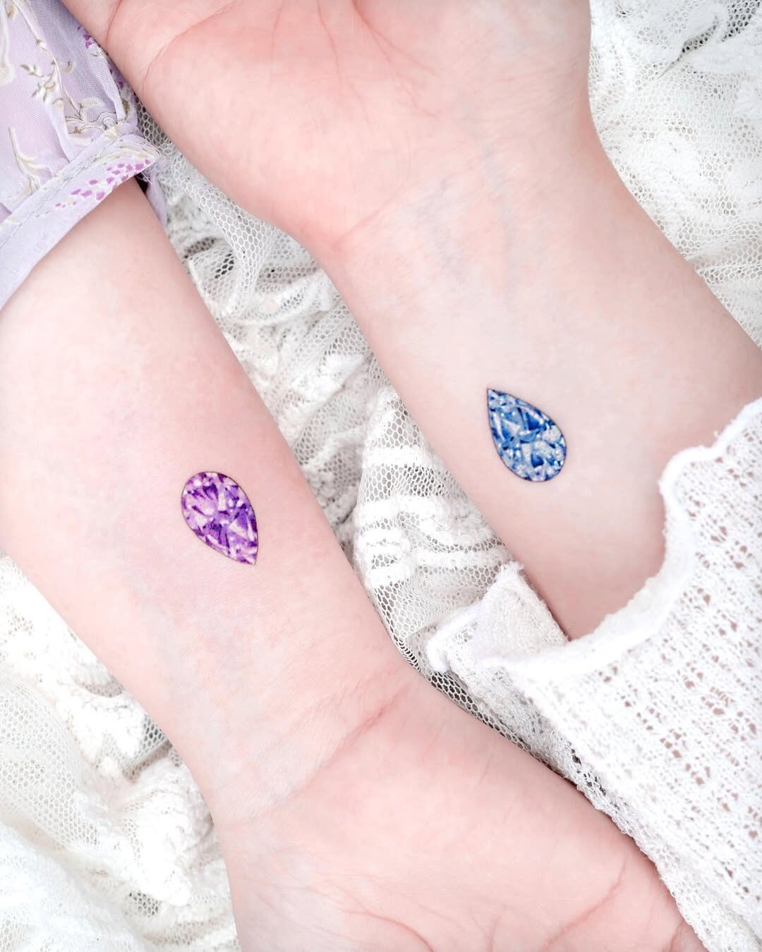 Delicate Gemstone Tattoos: A Trend to Try