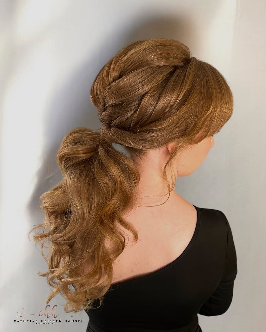 Stylish Half-Updo