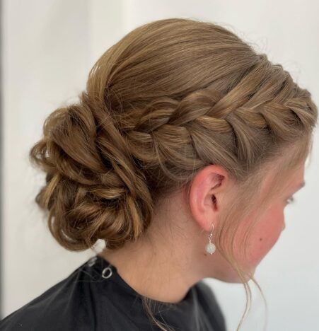 Elegant Braid Updo