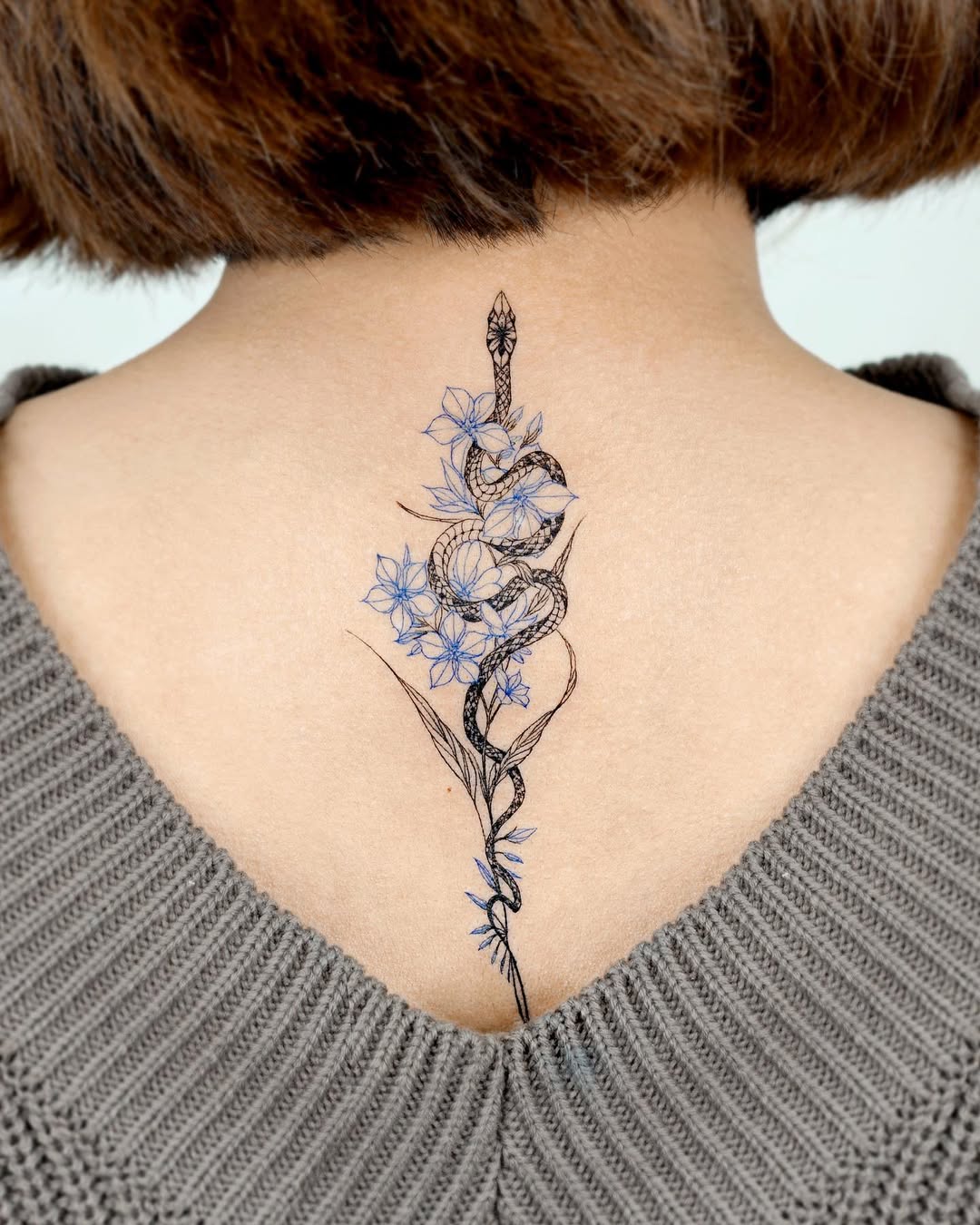 A Beautiful Floral Tattoo Design