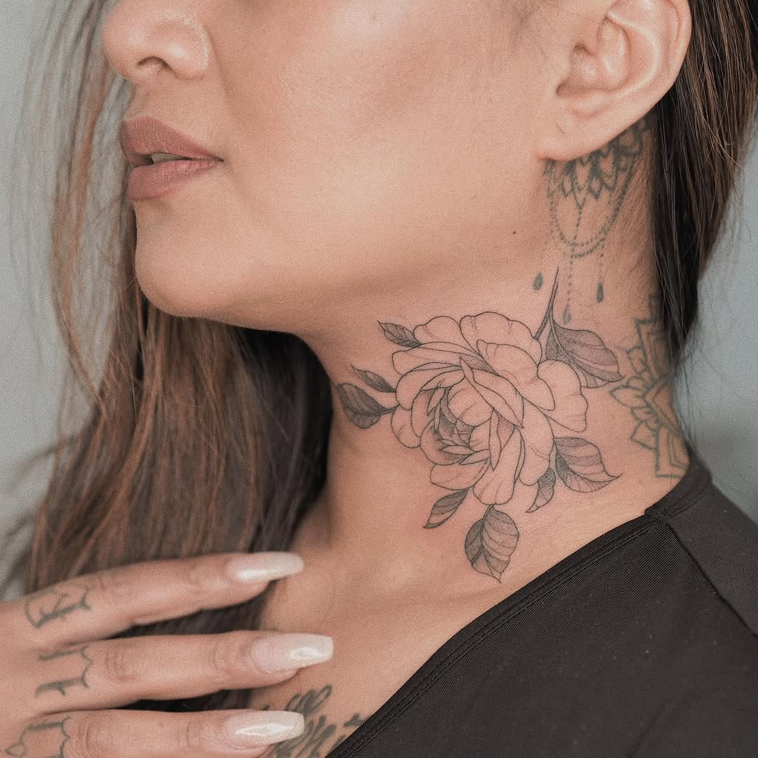 A Closer Look at Elegant Flower Tattoos