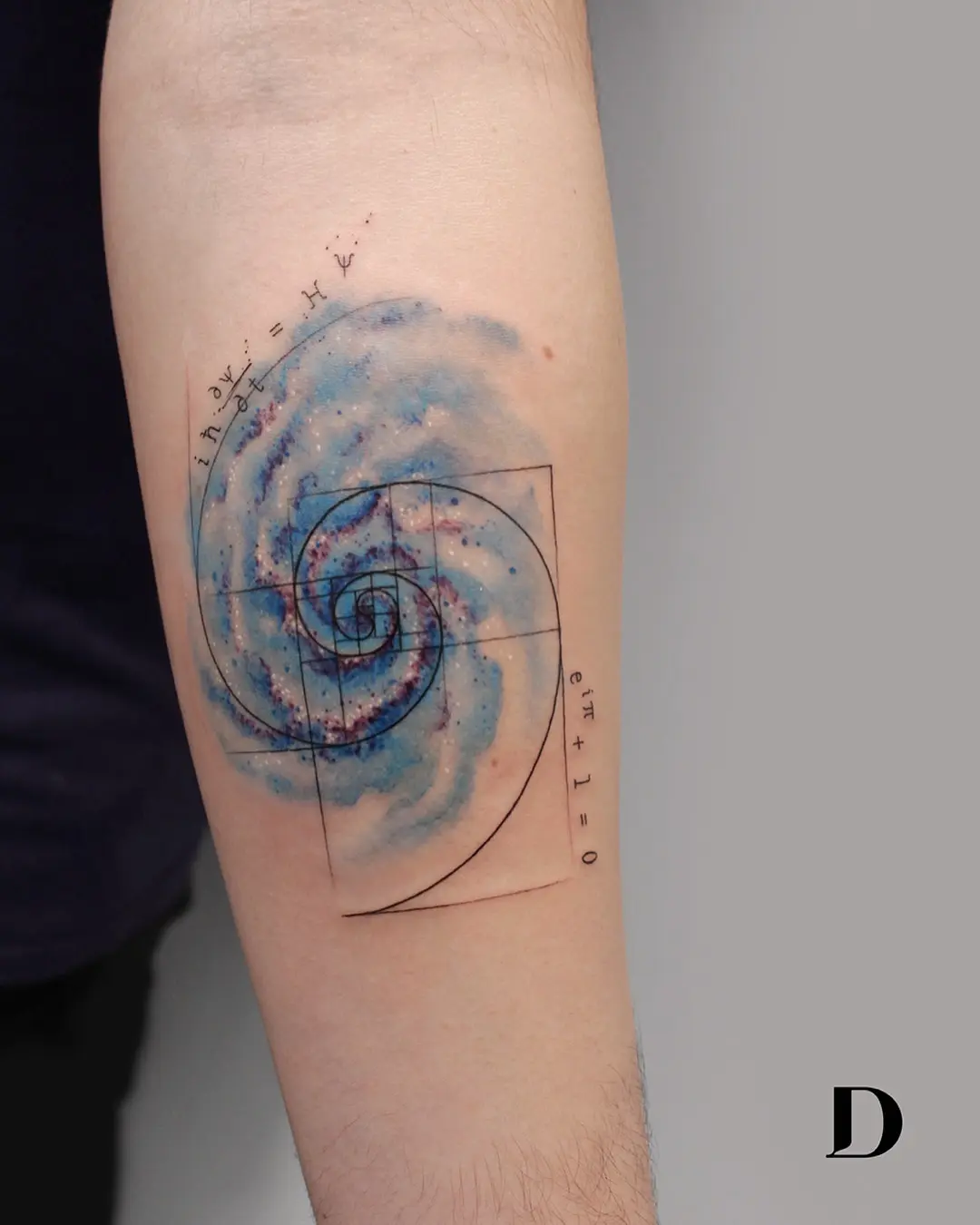 Spiral design showcasing mathematical elegance