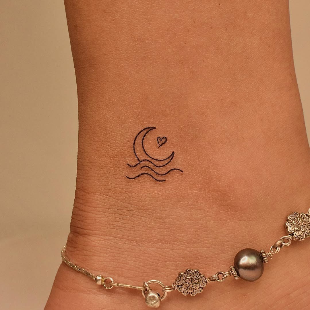 Charming Wave Tattoo