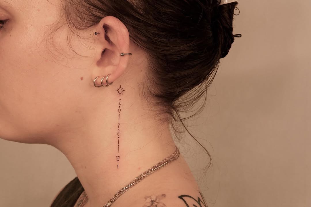 Exploring Minimalist Neck Tattoos