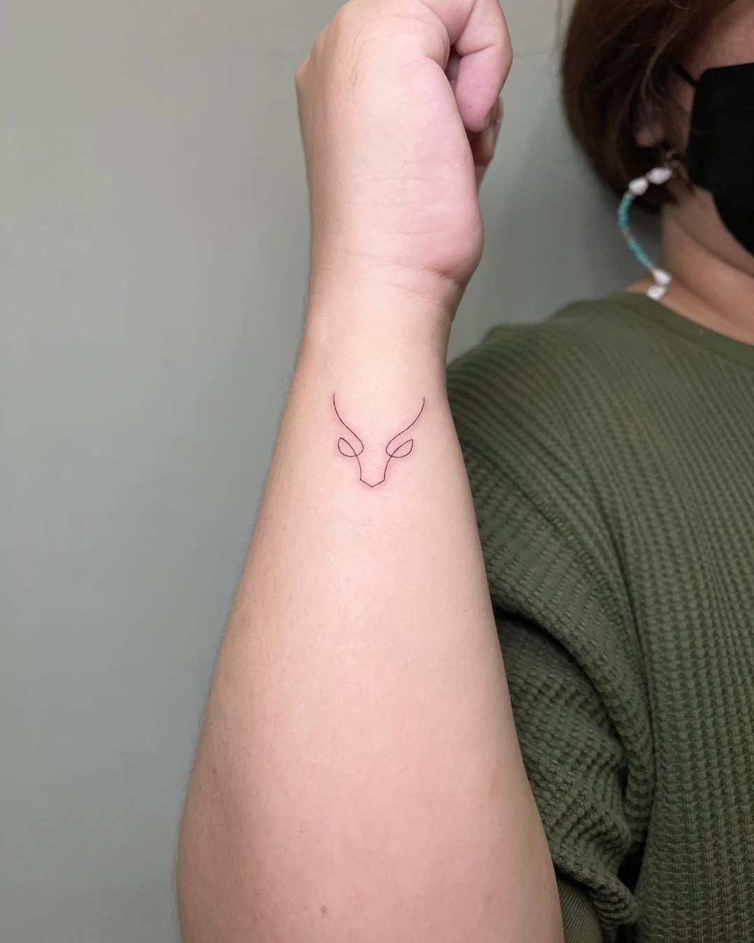 Minimal Taurus Tattoo