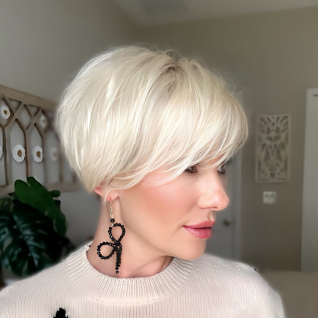 Chic Pixie Bob with a Touch of Elegance