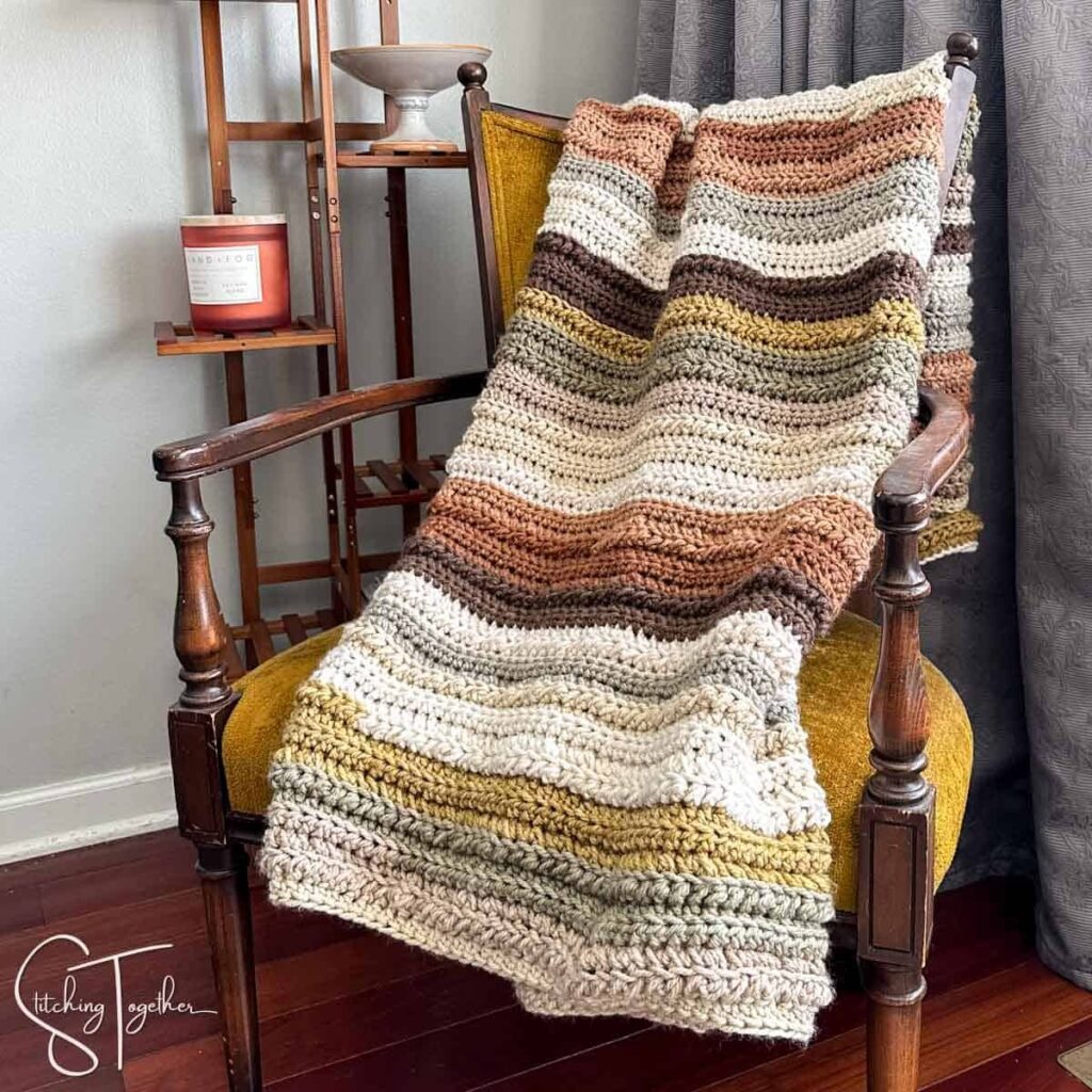 striped-crochet-blanket-earth-tones