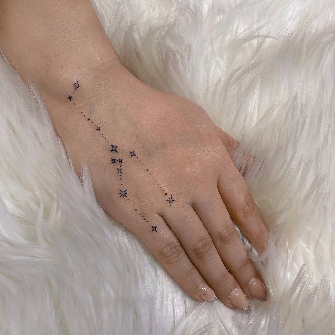 Taurus Constellation Tattoo