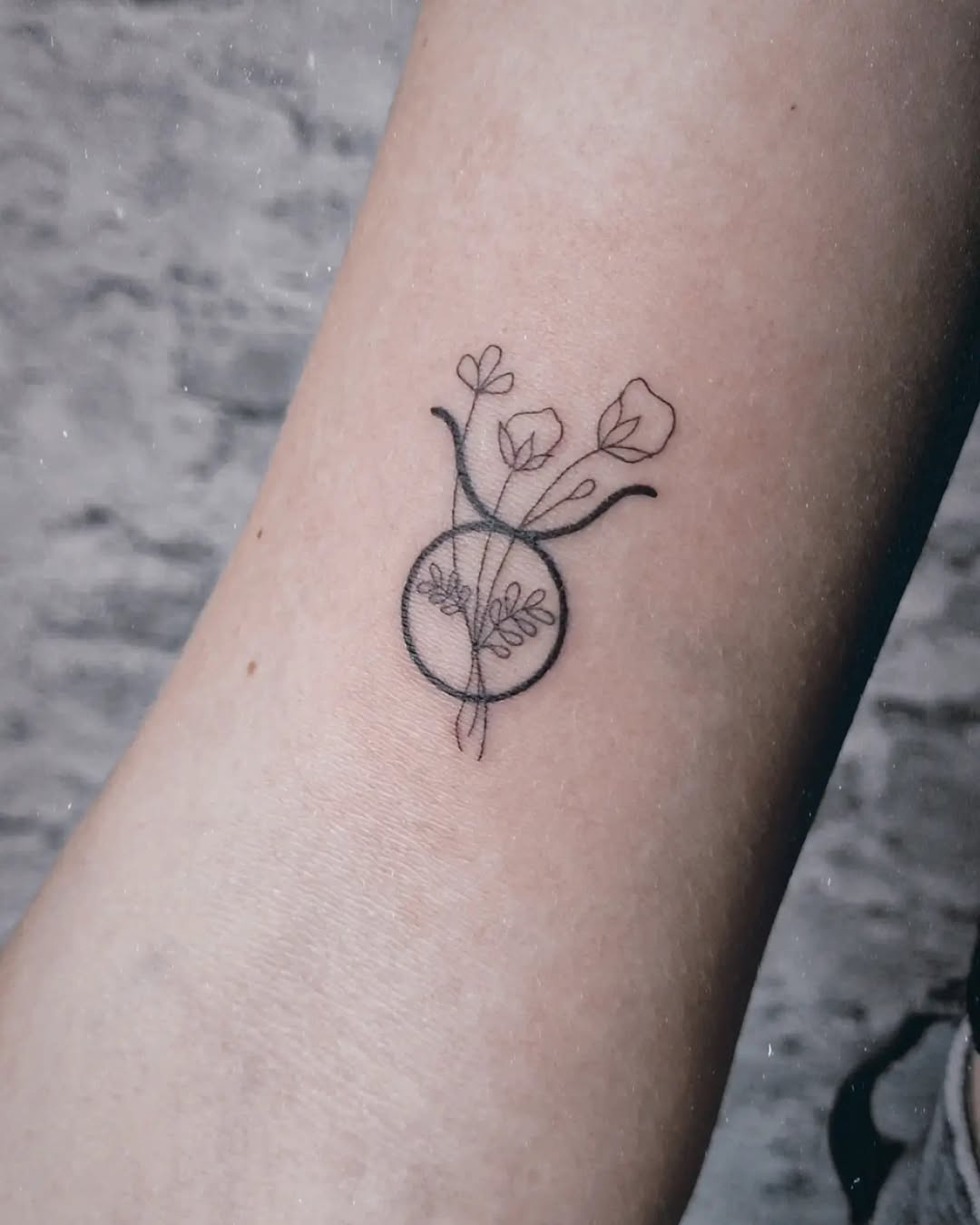 Elegant Taurus Tattoo