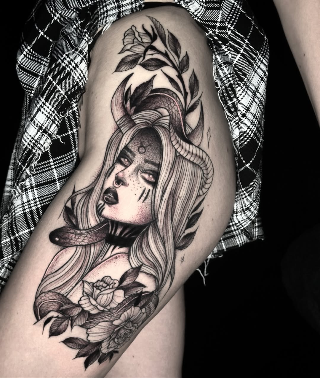 Stylish Taurus Tattoo