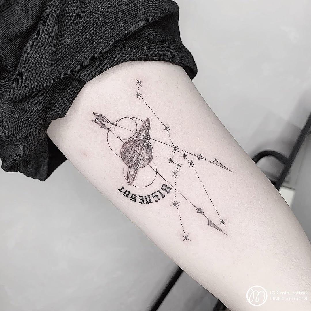 Taurus Zodiac Tattoo