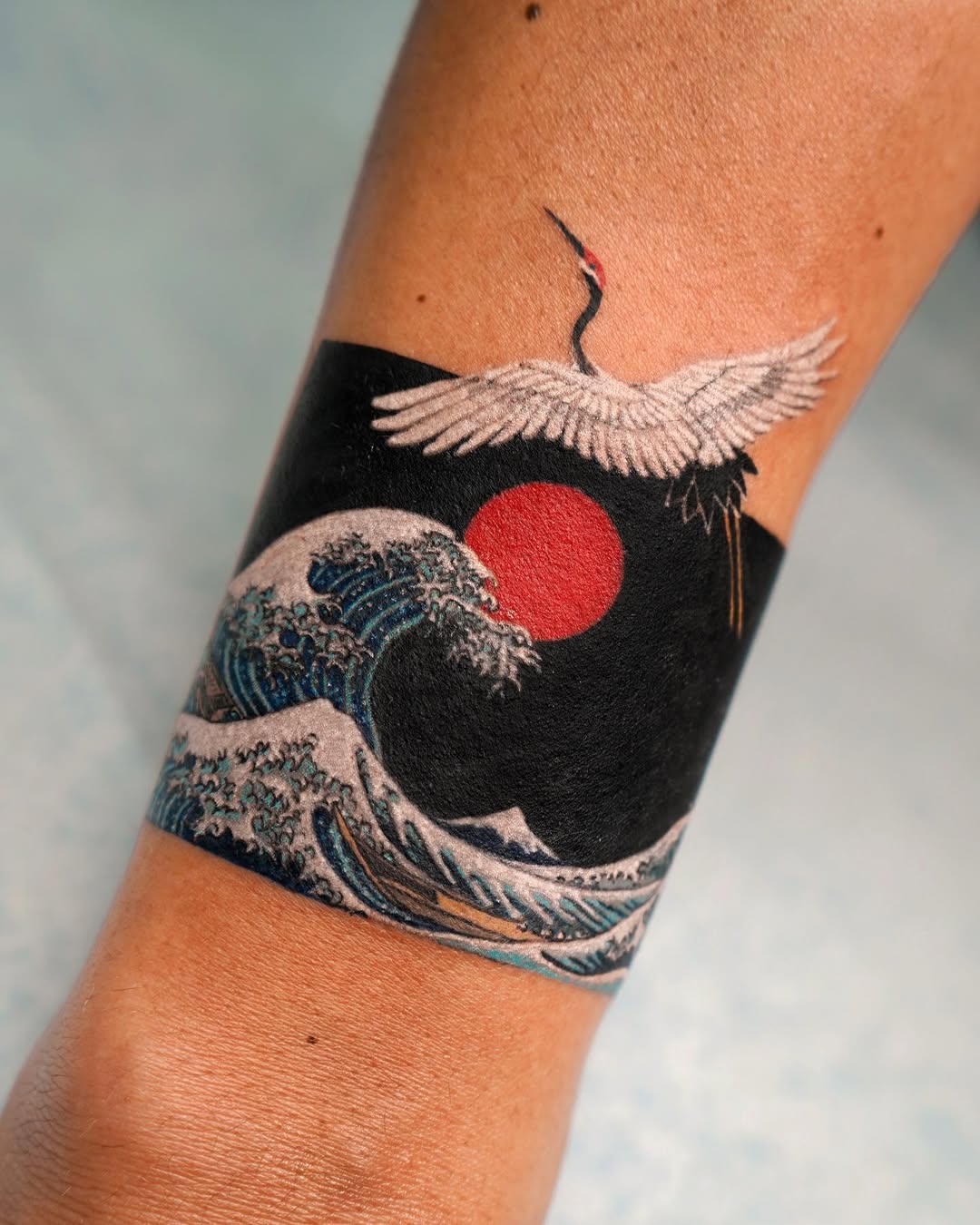 Japanese Wave Tattoo