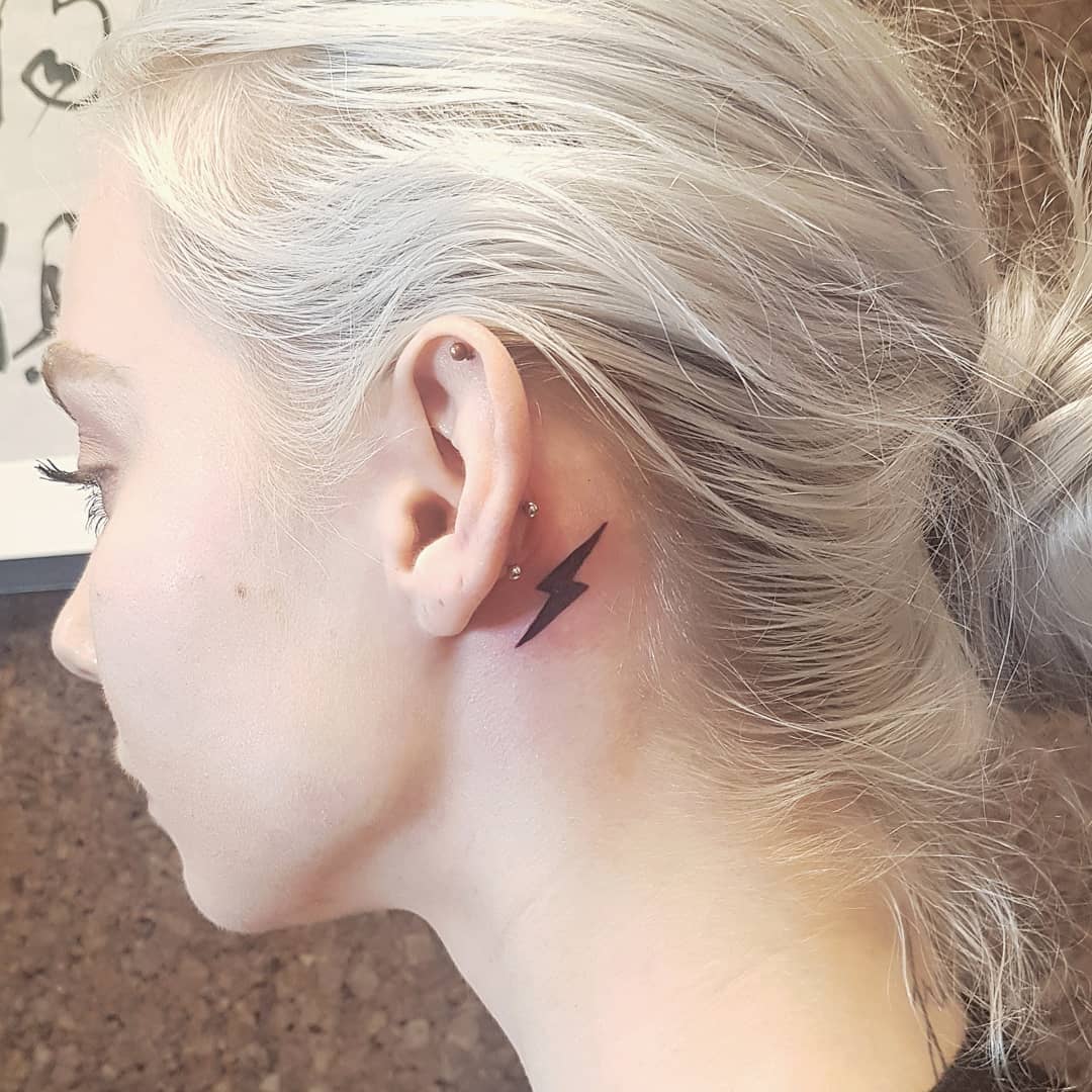 Lightning Bolt Tattoo