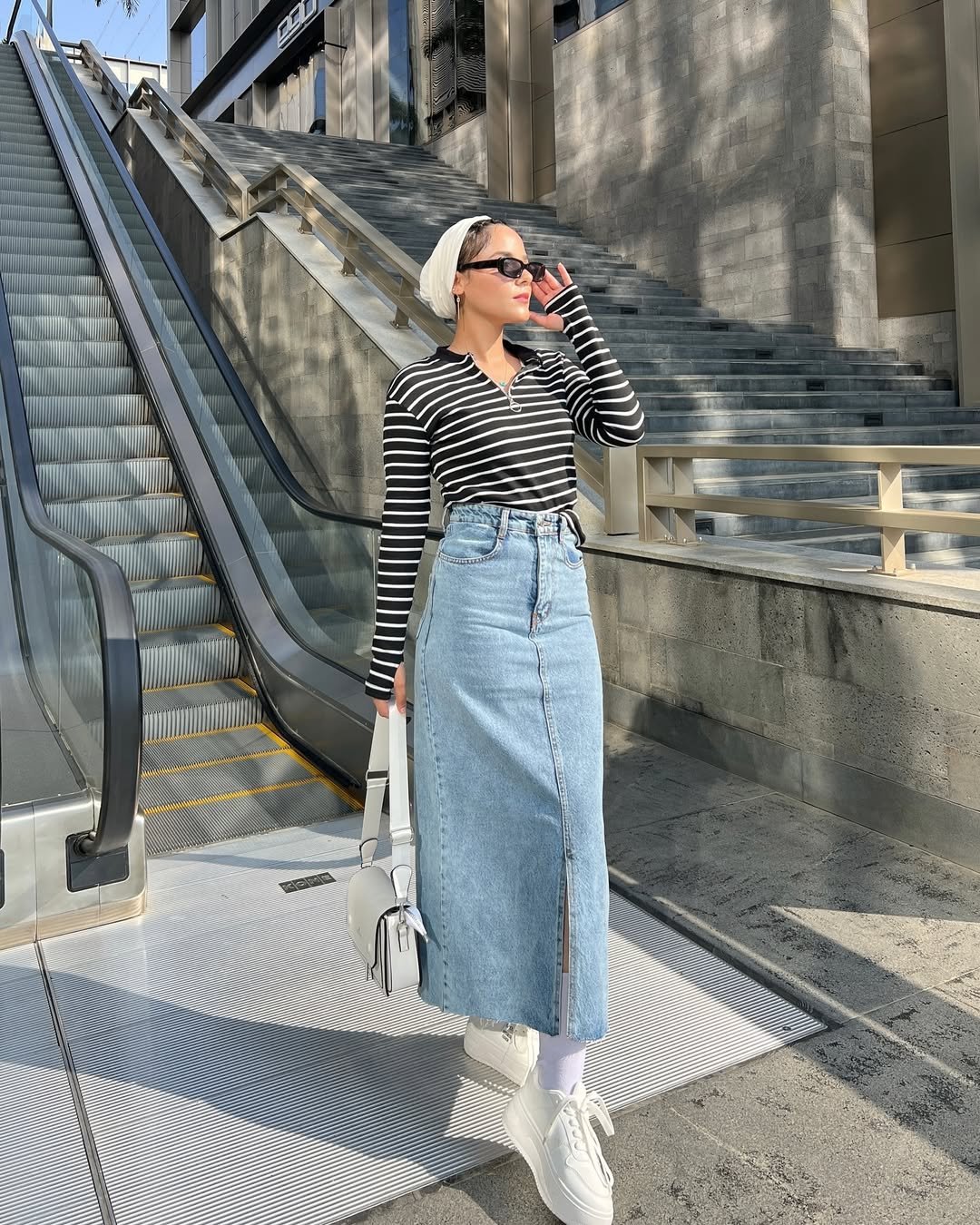 Effortlessly Chic Denim Skirt Styling Tips