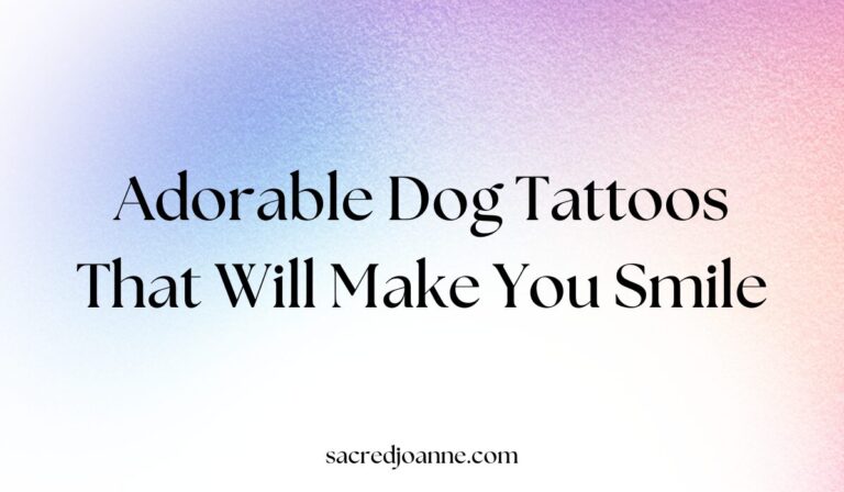 71 Adorable Dog Tattoos That Will Make You Smile