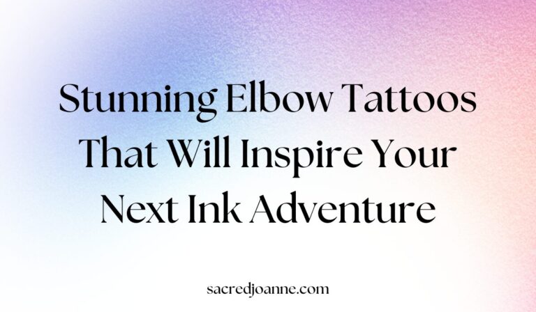 63 Creative Elbow Tattoos That Will Inspire Your Next Ink