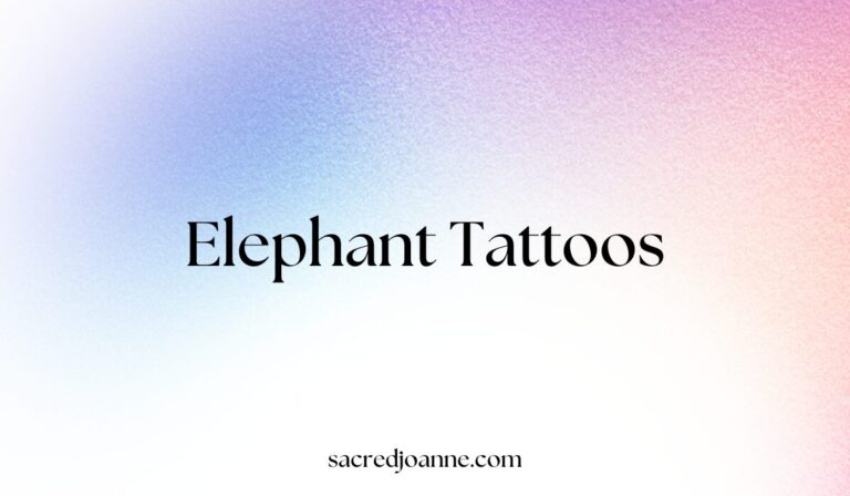 42 Unique Elephant Tattoos With Meaning