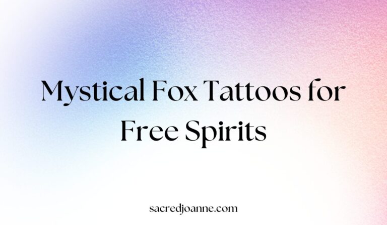 50 Mystical Fox Tattoos for Free Spirits