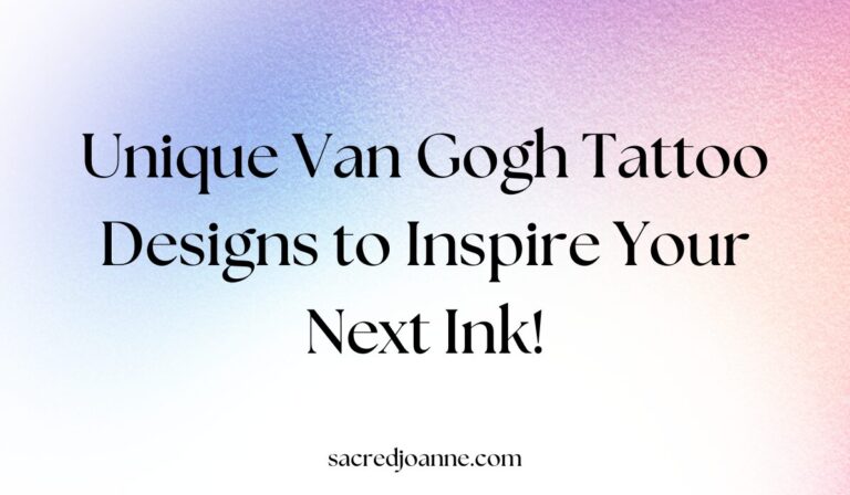 54 Unique Van Gogh Tattoo Designs to Inspire Your Next Ink!