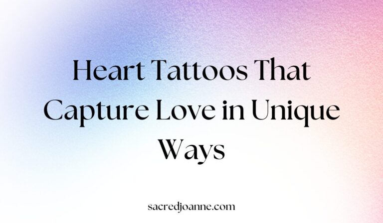 52 Heart Tattoos That Capture Love in Unique Ways