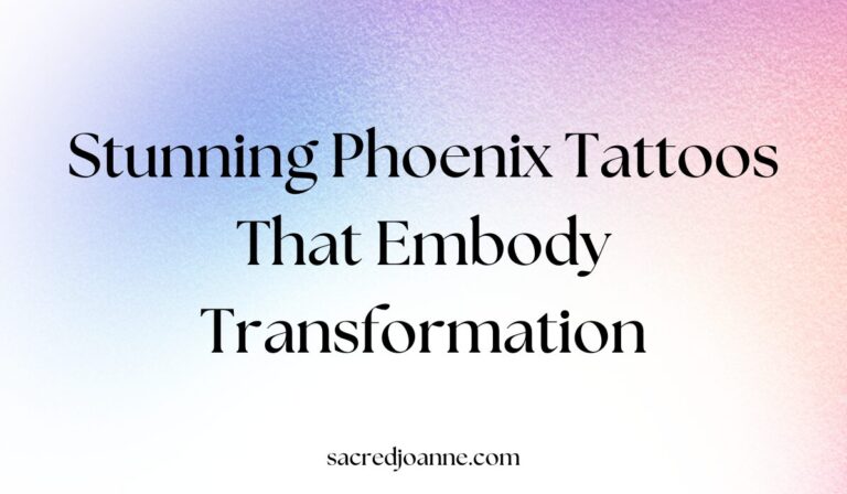 42 Stunning Phoenix Tattoos That Embody Transformation