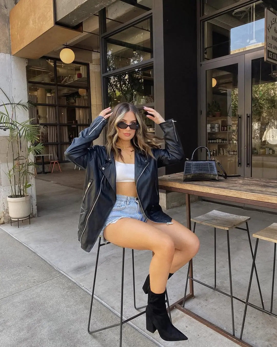 Chic Edgy Outfit Perfect for Urban Settings