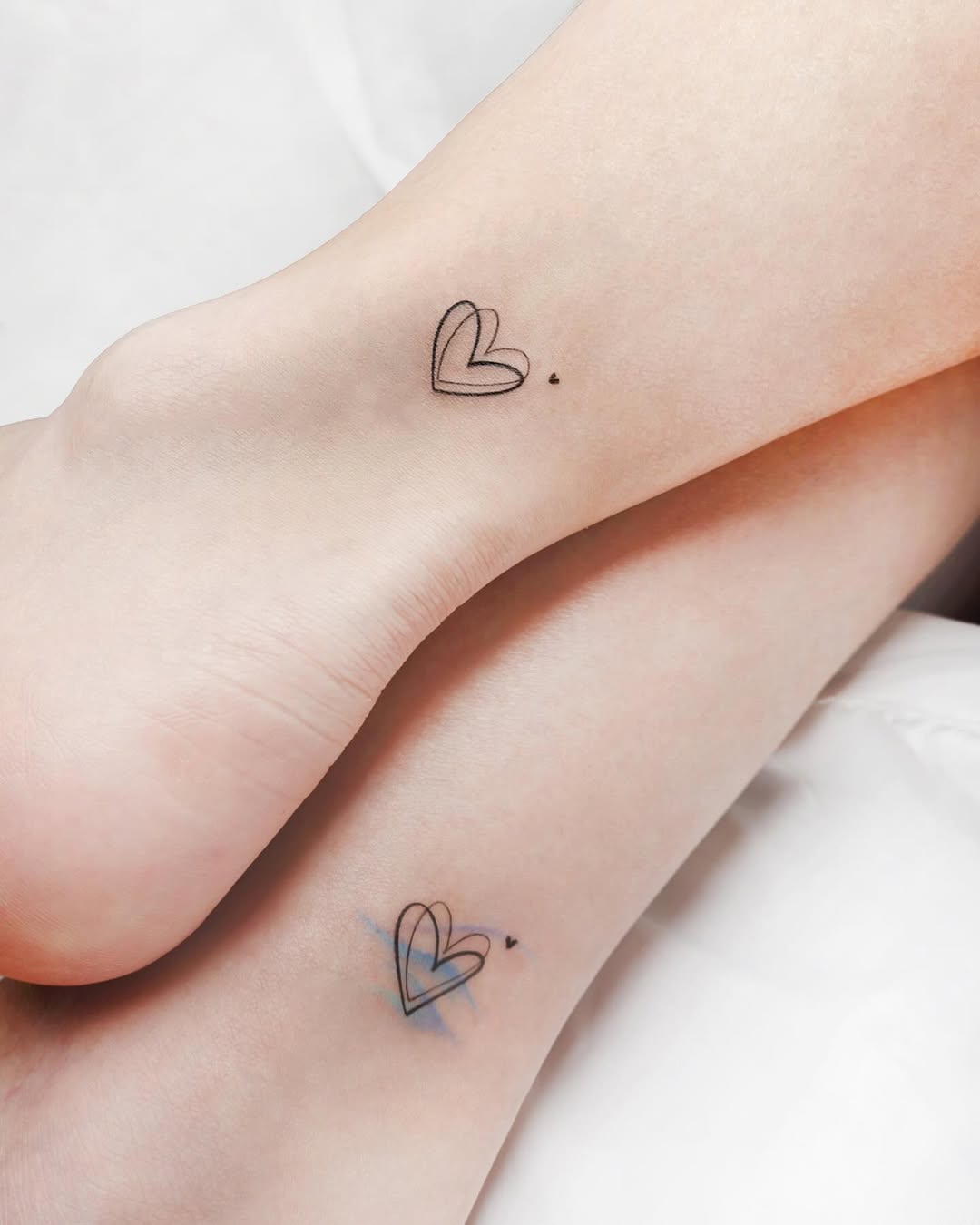 Charming Minimalist Heart Tattoo Design