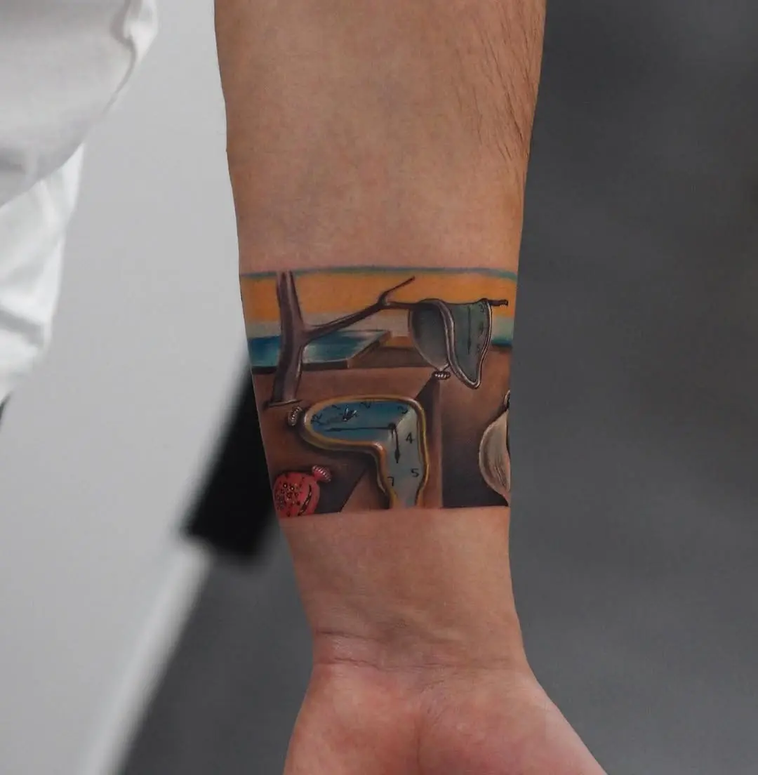 Surreal art brought to life on skin