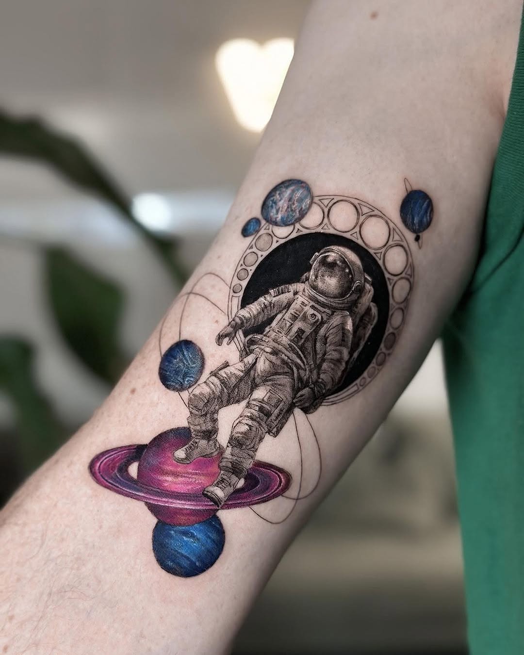 Exploring the cosmos through body art