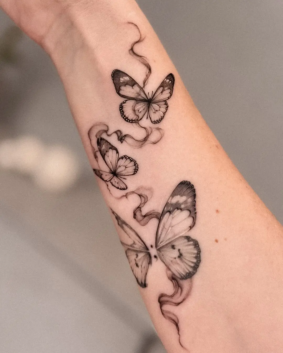 Stunning Butterfly Tattoo Art on the Arm