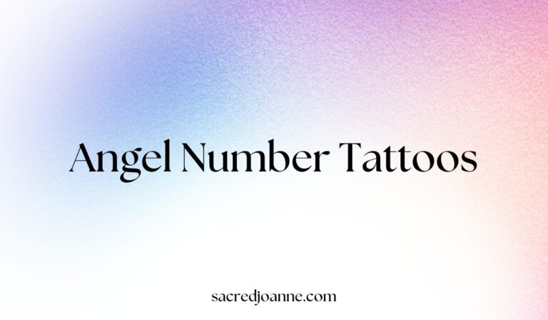 49 Spiritual Angel Number Tattoos with Meaning