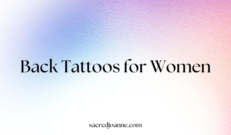 60 Stunning Back Tattoos for Women With Meaning