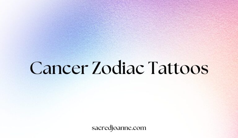 29 Inspiring Cancer Zodiac Tattoos With Meaning