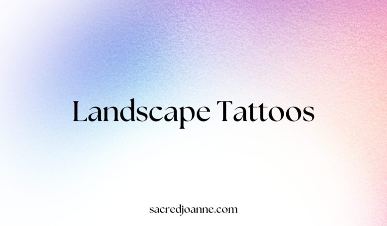 54 Breathtaking Landscape Tattoos That Will Inspire You