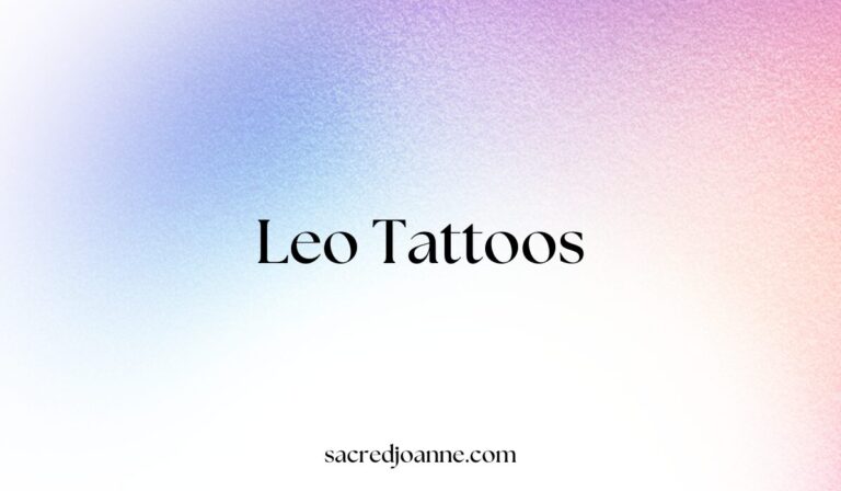 42 Creative Leo Tattoos with Meaning