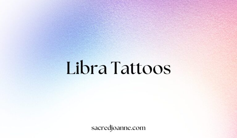 23 Elegant Libra Tattoos with Meaning