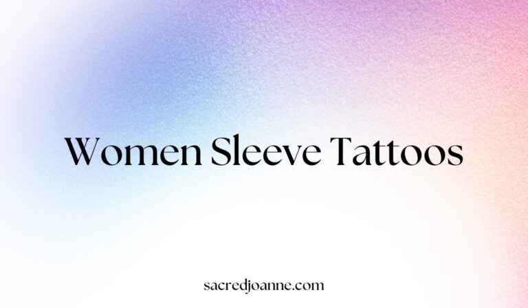 44 Beautiful Sleeve Tattoos For Women