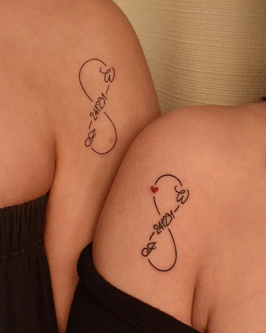Elegant Infinity Tattoos with Personal Meanings
