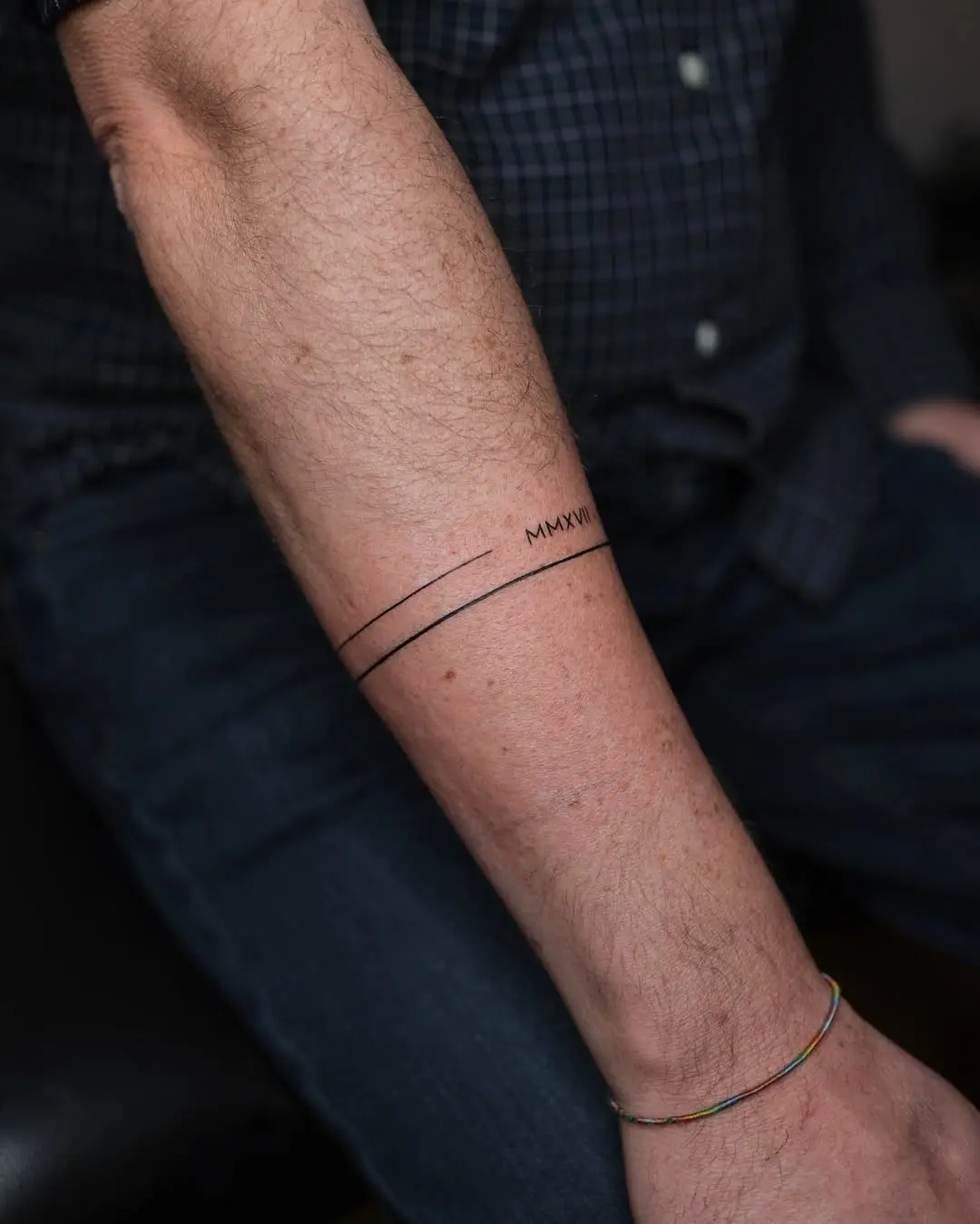 Sleek Minimalist Line Tattoo Design