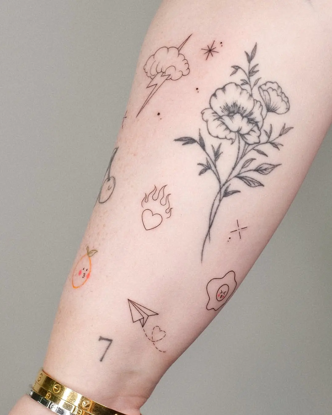 Charming Collection of Small Feminine Tattoos