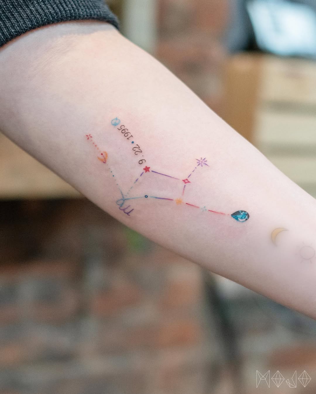 Stunning Virgo Constellation Tattoo Inspiration