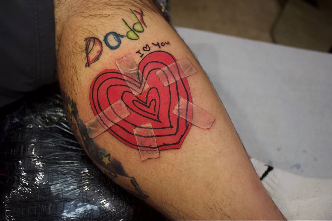 A heartfelt tribute through inked art