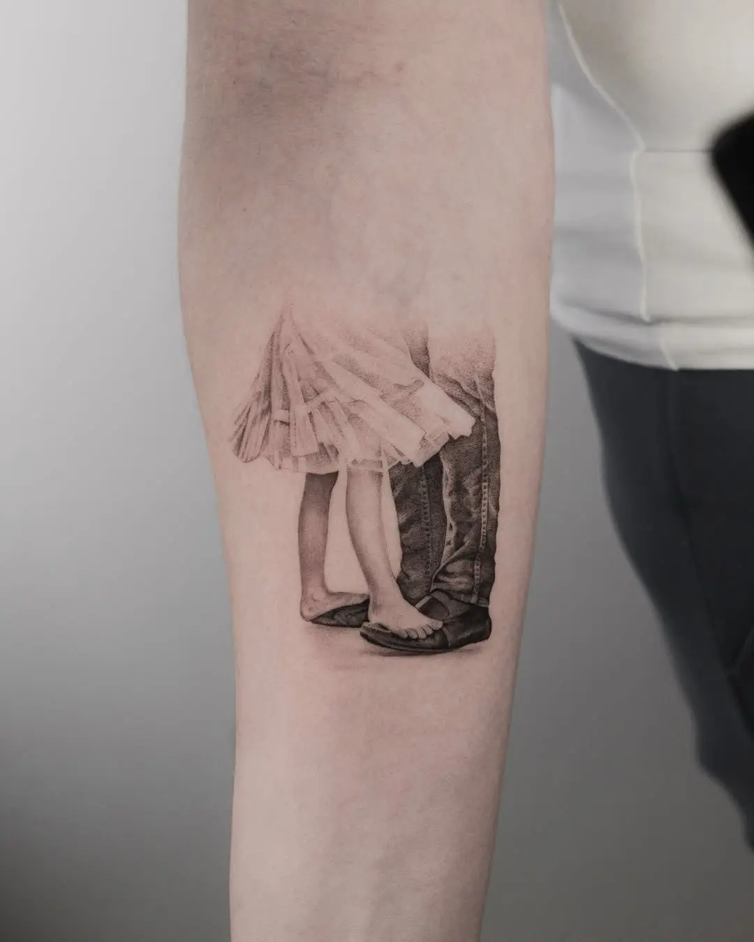 Eternal bond through feet and love