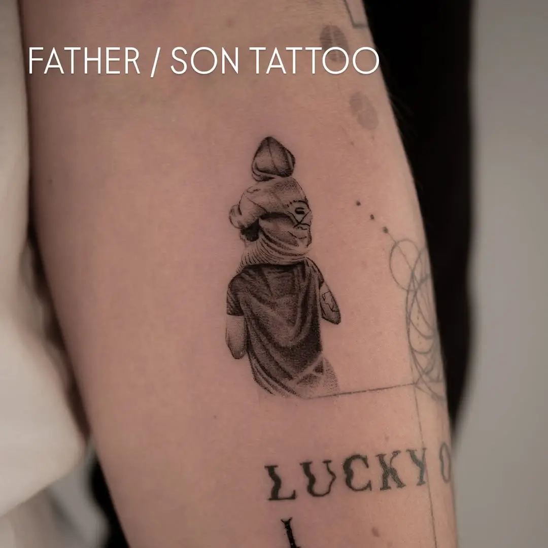 A heartfelt bond through tattoo art